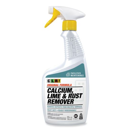 Calcium, Lime and Rust Remover, 32 oz Spray Bottle, 6/Carton1