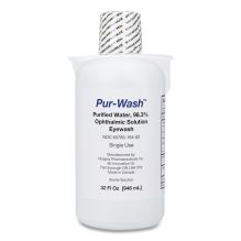 Pur-Wash Eye Wash, 32 oz Bottle1