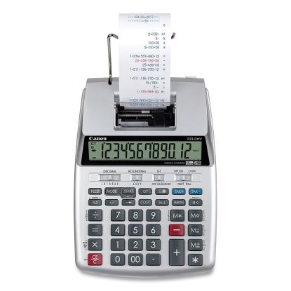 P23-DHV-3 12-Digit Desktop Calculator, Black/Red Print, 2.3 Lines/Sec1