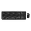 Pro Wireless Keyboard & Optical Mouse Combo, 2.4 GHz Frequency, Black1