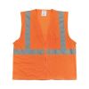 Zipper Safety Vest, Large, Hi-Viz Orange1