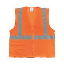 Zipper Safety Vest, Large, Hi-Viz Orange1