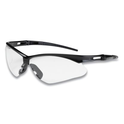 Anser Optical Safety Glasses, Anti-Fog, Scratch-Resistant, Clear Lens, Black Frame1