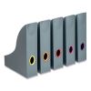 DURABLE VARICOLOR Magazine Rack Set, Gray/Multicolor - 5 pack1