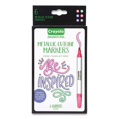 Crayola Metallic Outline Paint Markers1