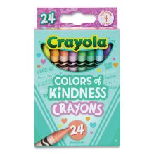 Colors of Kindness Crayons, Assorted, 24/Pack1