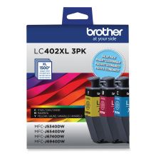 LC402XL3PKS High-Yield Ink, 1,500 Page-Yield, Cyan/Magenta/Yellow1