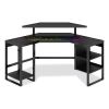 LevelUp Gear LEET Corner Gaming Desk, 53.25" x 51.75" x 36.75", Onyx1