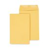 Catalog Envelope, 28 lb Bond Weight Kraft, #1 3/4, Square Flap, Gummed Closure, 6.5 x 9.5, Brown Kraft, 500/Box1