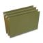 Hanging File Folders, Legal Size, 1/5-Cut Tabs, Standard Green, 50/Carton1