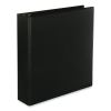 Slant D-Ring View Binder, 3 Rings, 2" Capacity, 11 x 8.5, Black, 6/Carton1