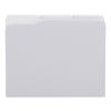 Top Tab File Folders, 1/3-Cut Tabs: Assorted, Letter Size, 0.75" Expansion, Gray, 100/Box1