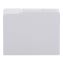 Top Tab File Folders, 1/3-Cut Tabs: Assorted, Letter Size, 0.75" Expansion, Gray, 100/Box1