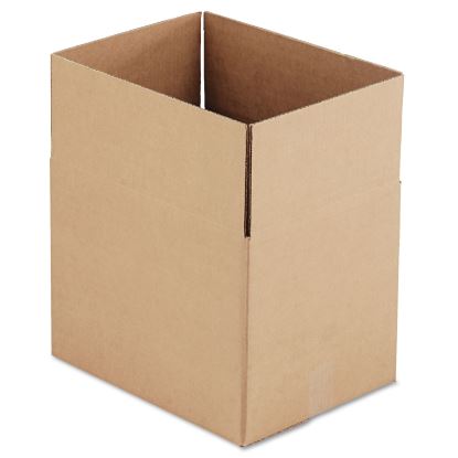 Fixed-Depth Corrugated Shipping Boxes, Regular Slotted Container (RSC), 12" x 16" x 12", Brown Kraft, 25/Bundle1