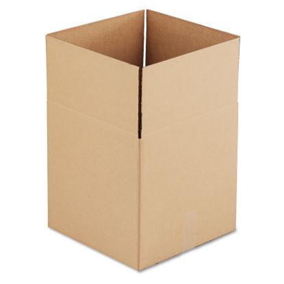Cubed Fixed-Depth Corrugated Shipping Boxes, Regular Slotted Container (RSC), 14" x 14" x 14", Brown Kraft, 25/Bundle1