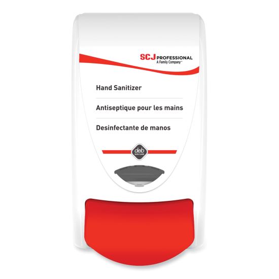 Sanitizer Dispenser, 1 L, 4.92 x 4.6 x 9.25, White, 15/Carton1