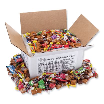Candy Assortments, Soft and Chewy Candy Mix, 5 lb Carton1