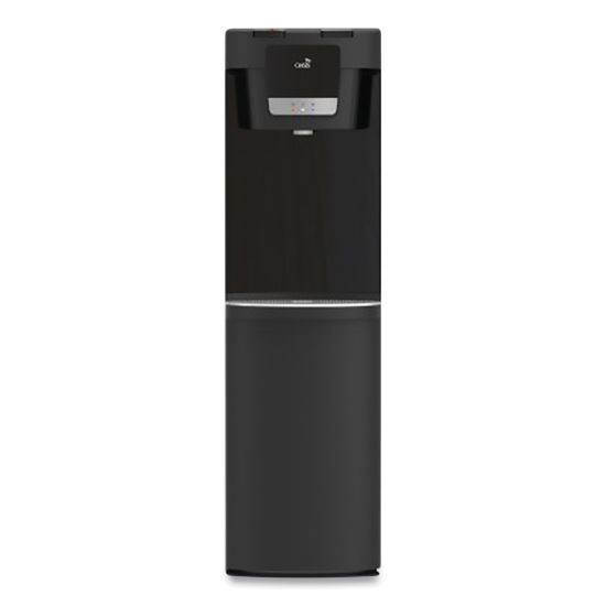 MaxxFill Flex Hot and Cold Water Dispenser, 2.11 gal/Hot Water per Hour, 12.2 x 14.2 x 42.33, Black/Stainless Steel1