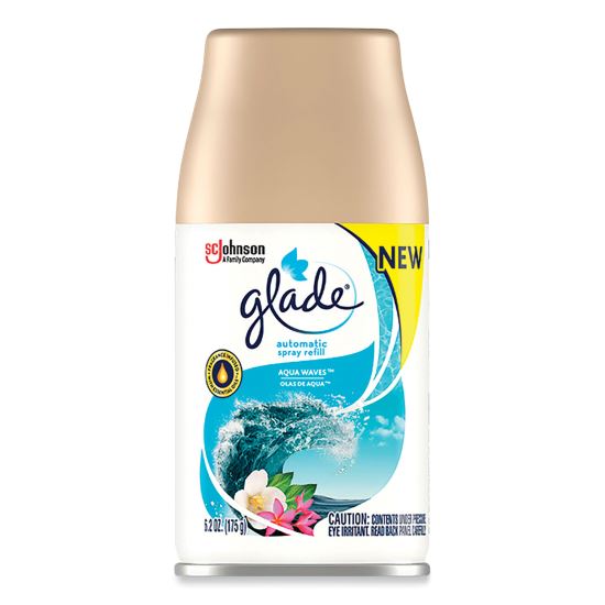 Automatic Air Freshener, Aqua Waves, 6.2 oz, 4/Carton1