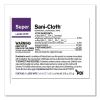 Super Sani-Cloth Individually Wrapped Germicidal Disposable Wipes, Large, 5 x 8, Unscented, White, 50/Pack2