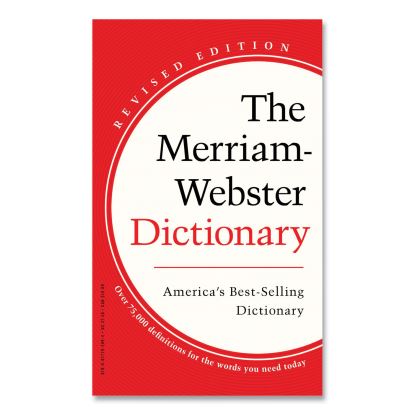 The Merriam-Webster Dictionary, Revised Edition, Paperback, 960 Pages1