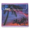 Trapper Keeper 3-Ring Pocket Binder, 1" Capacity, 11.25 x 12.19, Palm Trees1