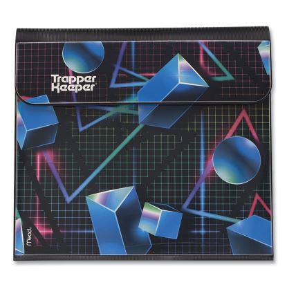 Trapper Keeper 3-Ring Pocket Binder, 1" Capacity, 11.25 x 12.19, Shapes1