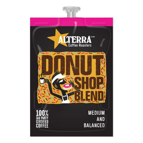 Coffee Freshpack Pods, Donut Shop Blend, Medium Roast, 0.28 oz, 100/Carton1