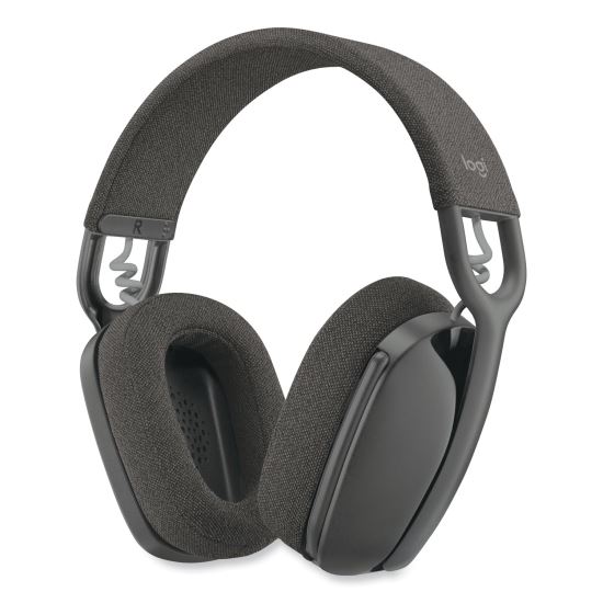 Zone Vibe Wireless Binaural Over The Head Headset, Graphite1