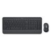 Signature MK650 Wireless Keyboard and Mouse Combo for Business, 2.4 GHz Frequency/32 ft Wireless Range, Graphite1