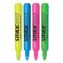 StrideBrite Tank Highlighter, Assorted Ink Colors, Chisel Tip, Assorted Barrel Colors, 12/Pack1