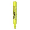 StrideBrite Tank Highlighter, Fluorescent Yellow Ink, Chisel Tip, Yellow Barrel, 12/Box1