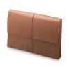 Classic Expanding Wallets, 5.25" Expansion, 1 Section, Elastic Cord Closure, Legal Size, Redrope, 10/Box2