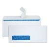 Security Envelope, Address Window, #10, Commercial Flap, Redi-Strip Adhesive Closure, 4.13 x 9.5, White, 500/Box1