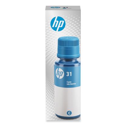 HP 31, (1VU26AN) High-Yield Cyan Original Ink Bottle1