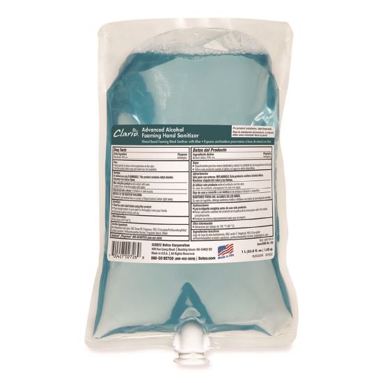 Betco Clario Hand Sanitizer Foam Refill1