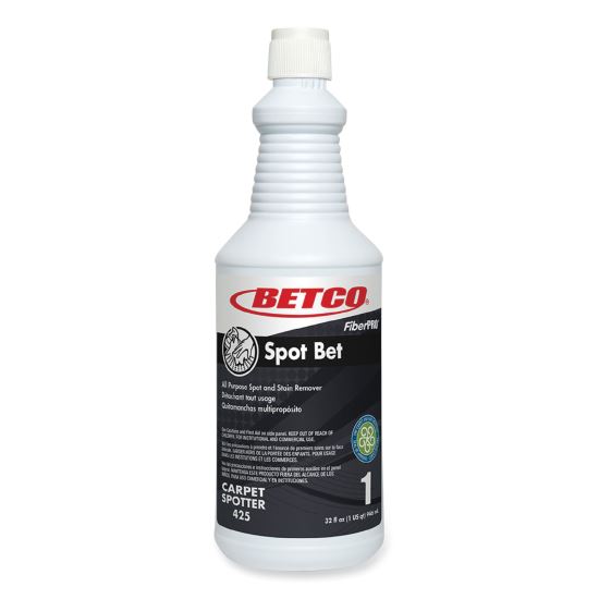 FiberPro Spot Bet Stain Remover, Country Fresh Scent, 32 oz Bottle, 12/Carton1