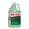 BioActive Solutions No-Rinse Floor Cleaner, Rain Fresh Scent, 1 gal Bottle, 4/Carton1
