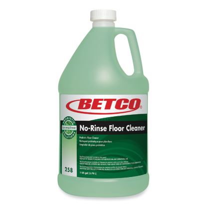 BioActive Solutions No-Rinse Floor Cleaner, Rain Fresh Scent, 1 gal Bottle, 4/Carton1