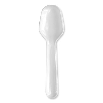 Heavyweight Polypropylene Cutlery, Tasting Spoon, White, 3,000/Carton1
