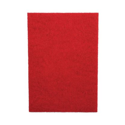 Buffing Floor Pads, 28 x 14, Red, 10/Carton1