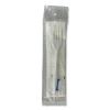 Three-Piece Utensil Set, Fork/Napkin/Salt Packet, White, 500/Carton1