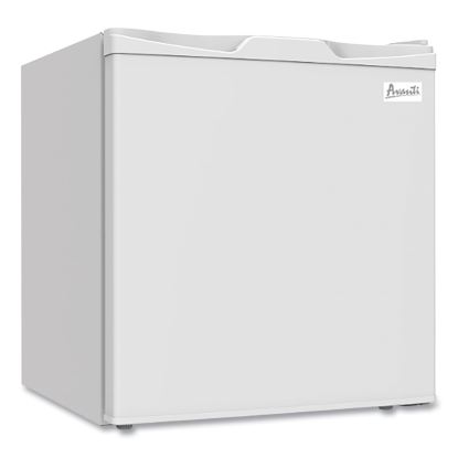 1.7 Cubic Ft. Compact Refrigerator with Chiller Compartment, White1