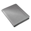 Power Padfolio, Zipper, 10.75 x 1.5 x 13.5, Polyurethane, Gray2