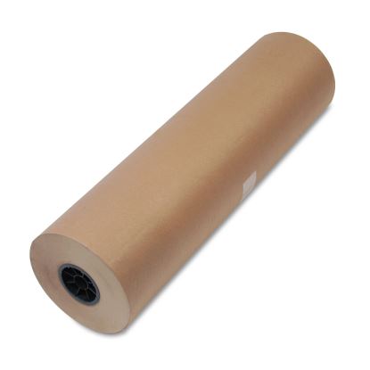 High-Volume Heavyweight Wrapping Paper Roll, 50 lb Wrapping Weight Stock, 30" x 720 ft, Brown1