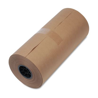 High-Volume Mediumweight Wrapping Paper Roll, 40 lb Wrapping Weight Stock, 18" x 900 ft, Brown1