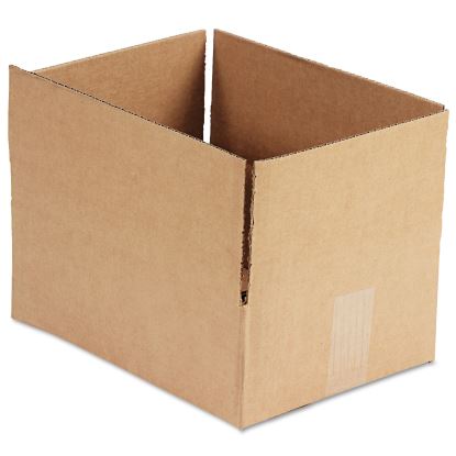 Fixed-Depth Corrugated Shipping Boxes, Regular Slotted Container (RSC), 9" x 12" x 4", Brown Kraft, 25/Bundle1