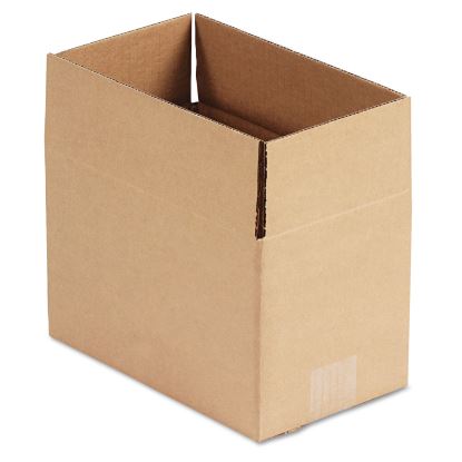 Fixed-Depth Corrugated Shipping Boxes, Regular Slotted Container (RSC), 6" x 10" x 6", Brown Kraft, 25/Bundle1