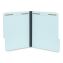 Top Tab Classification Folders, 2" Expansion, 2 Fasteners, Letter Size, Light Blue Exterior, 25/Box1
