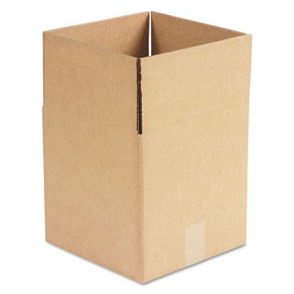Cubed Fixed-Depth Corrugated Shipping Boxes, Regular Slotted Container (RSC), Large, 10" x 10" x 10", Brown Kraft, 25/Bundle1